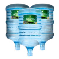 Air Amanah PH8+ dan TDS 10PPM Refill Galon 19Lt